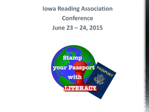 Jennifer Serravallo - Iowa Reading Association