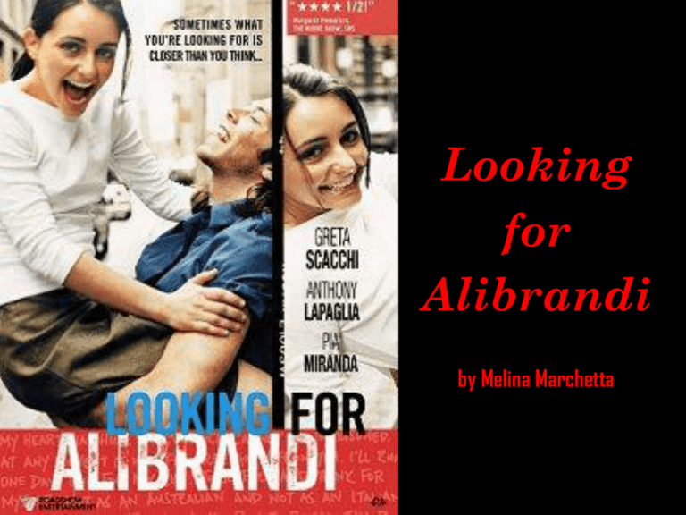 looking for alibrandi characters