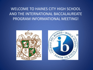Haines City High School International Baccalaureate East