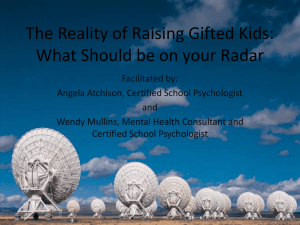 The Reality of Raising Gifted Kids