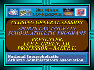 Lee Green`s Closing General Session at National