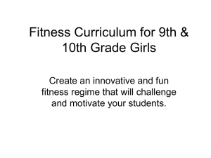 Fitness Ideas for 9th & 10th Grade Girls