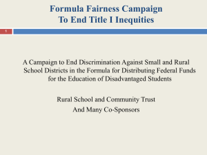 PPT - Formula Fairness Campaign