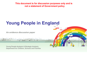 Families in Britain: an evidence paper