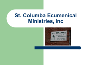 Day Center - St. Columba Ecumenical Ministries