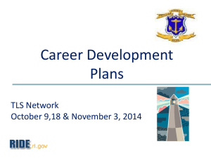Career Development Plan Presentation