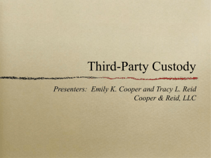 Third Party Custody