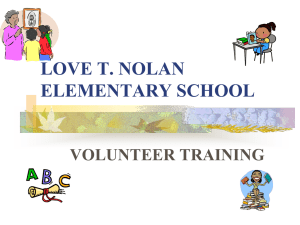 Volunteer Training - Fulton County Schools