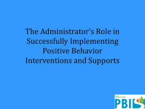 Admin Role in Successful Implementation (ppt