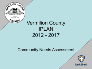 Vermilion County IPLAN 2012 - Vermilion County Health Department