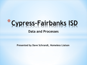 Cypress-Fairbanks ISD - The National Association for the Education