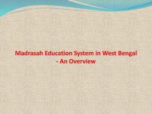 Madrasahs in WB