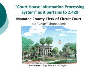 Manatee Clerk - Florida Court Clerks & Comptrollers