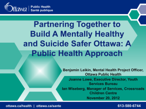 TA5 Partnering Together to Build a Mentally Healthy and Suicide