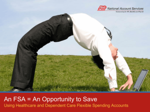 Flexible Spending Account Overview