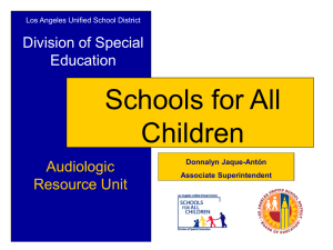aud - Los Angeles Unified School District