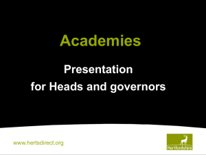 academies_presentation - Hertfordshire Grid for Learning