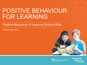 PB4L_Postive Behaviour of Learning School Wide