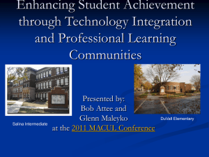 to view the MACUL conference presentation on March 18th at 8
