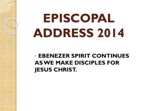 Episcopal Address for 2014