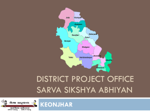 district project office sarva sikshya abhiyan - KENDUJHAR