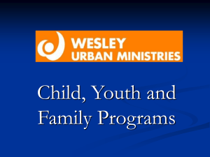 CATCH Program - Wesley Urban Ministries