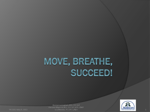Move, Breathe, Succeed