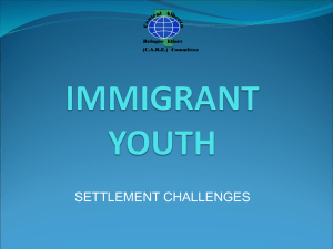 Immigrant Youth - Calgary Catholic Immigration Society