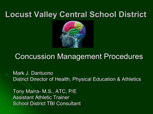 Concussion Information - Bayville Locust Valley Little League