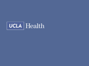 HR Department Presentation - UCLA Health