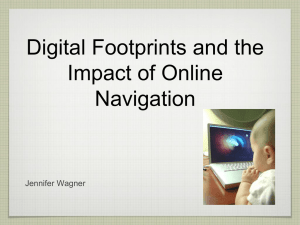 Digital Footprints and the Impact of Online Navigation