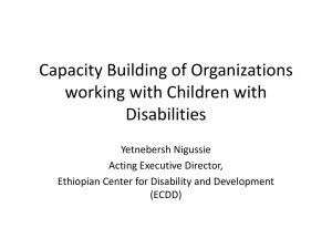 Organizations working on Children