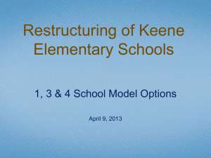 KES Restructuring - PP presentation 4-9-13
