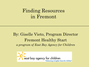 Finding Resources in Fremont - Fremont Adult and Continuing