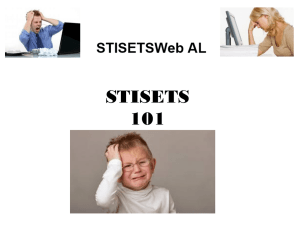 stisets 101 - Shelby County Schools