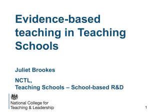 Juliet Brookes disc Mtg presentation 27th May 2014 updated for