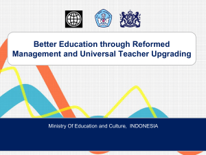 PPT - Teacher Education