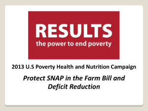 2013 Nutrition Campaign PowerPoint