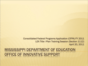 Instructional Prompt - Mississippi Department of Education