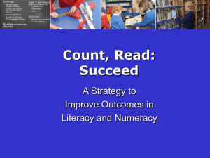 count read succeed power point presentation