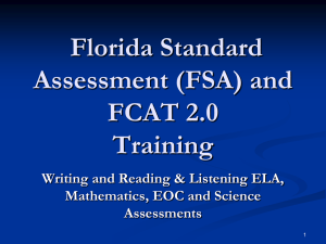 FSA FCAT Elementary 2015 - Broward County Public Schools