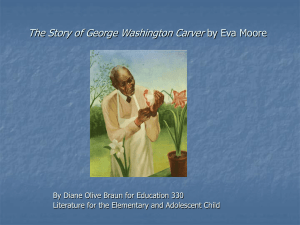 “The Story of George Washington Carver by Eva Moore