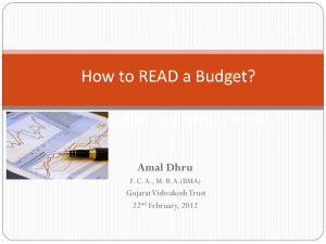 Budget 2012 - Amal Datt & Assocciates chartered accountants