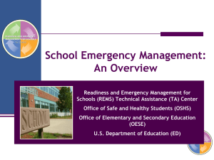 REMS Emergency Management Powerpoint Overview