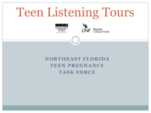 Teen Listening Tours - The Healthy Start Coalition