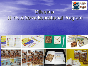 Think & Solve Educational Program