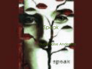 Speak - A New Adventure