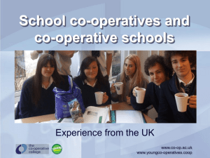 Co-operatives in the UK