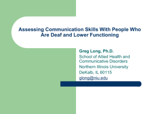 Assessing Workplace Communication Skills with Traditionally