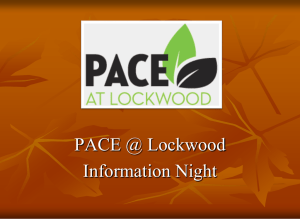 PACE @ Lockwood - PACE at Lockwood Elementary